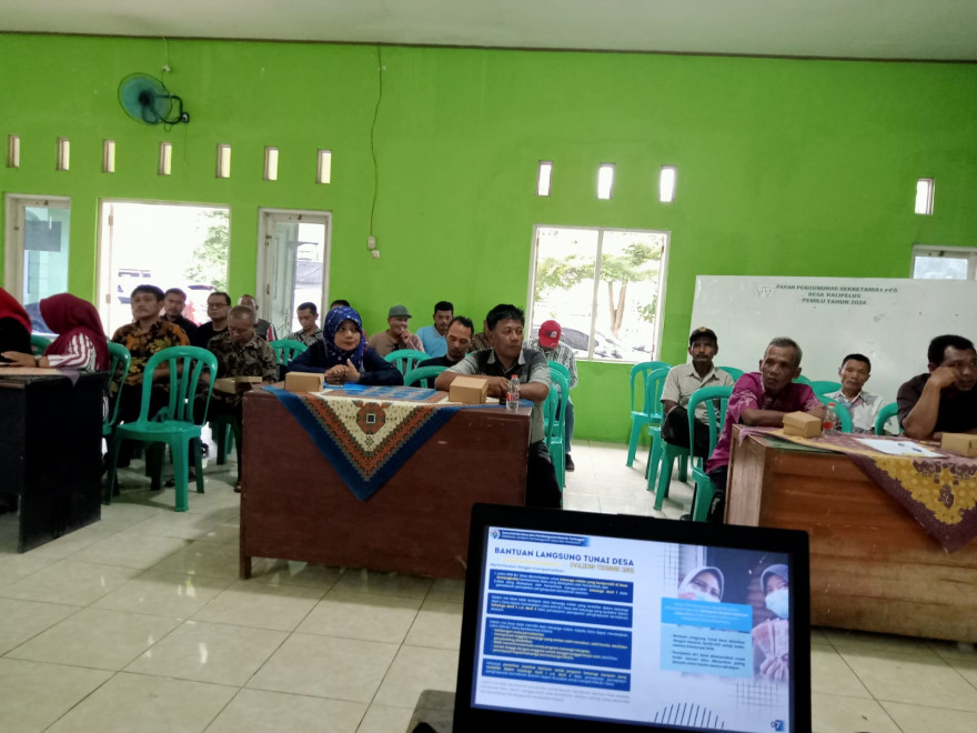 MUSYAWARAH DESA ( MUSDES ) PENETAPAN PENERIMA BLT DD